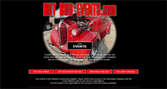 Desktop Screenshot of hotrodevents.com